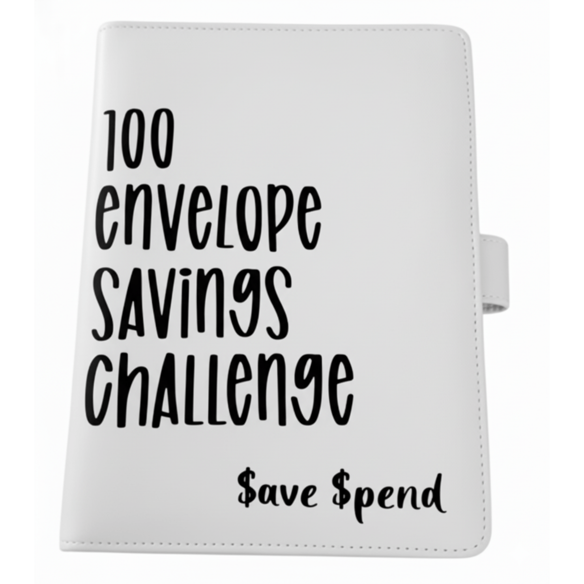 ملف تحدي الأظرف CashSavvy — منظم ادخار يضم 100 ظرف