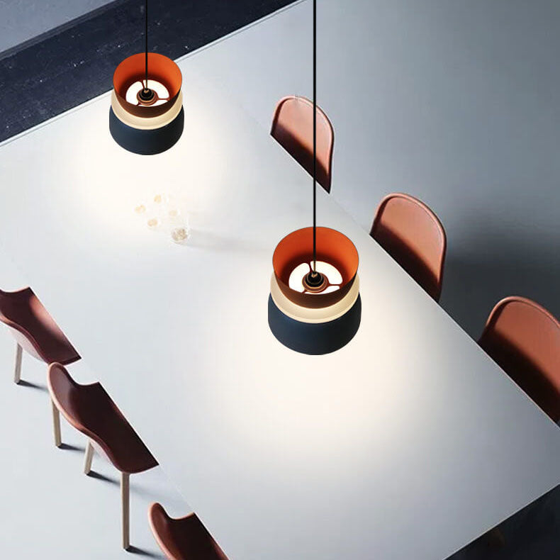 Macaron Acrylic Dome Pendant Light LED E27 12W - Wildoxy
