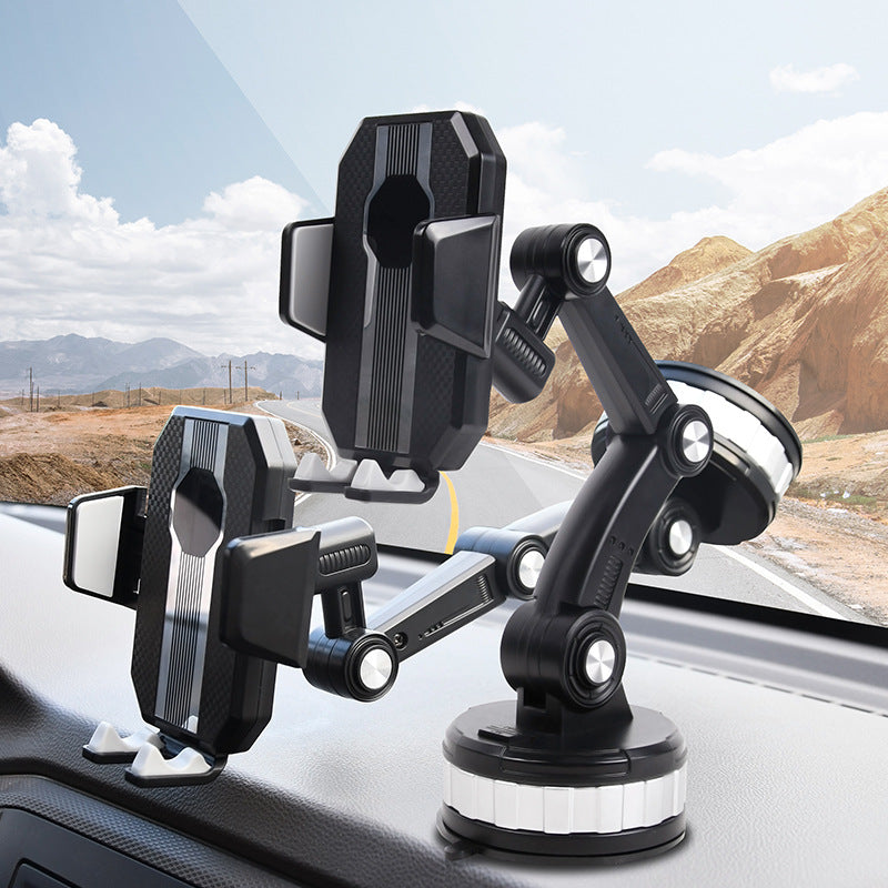Suport universal pentru telefonul din mașină — braț la 360°, pentru parbriz/bord