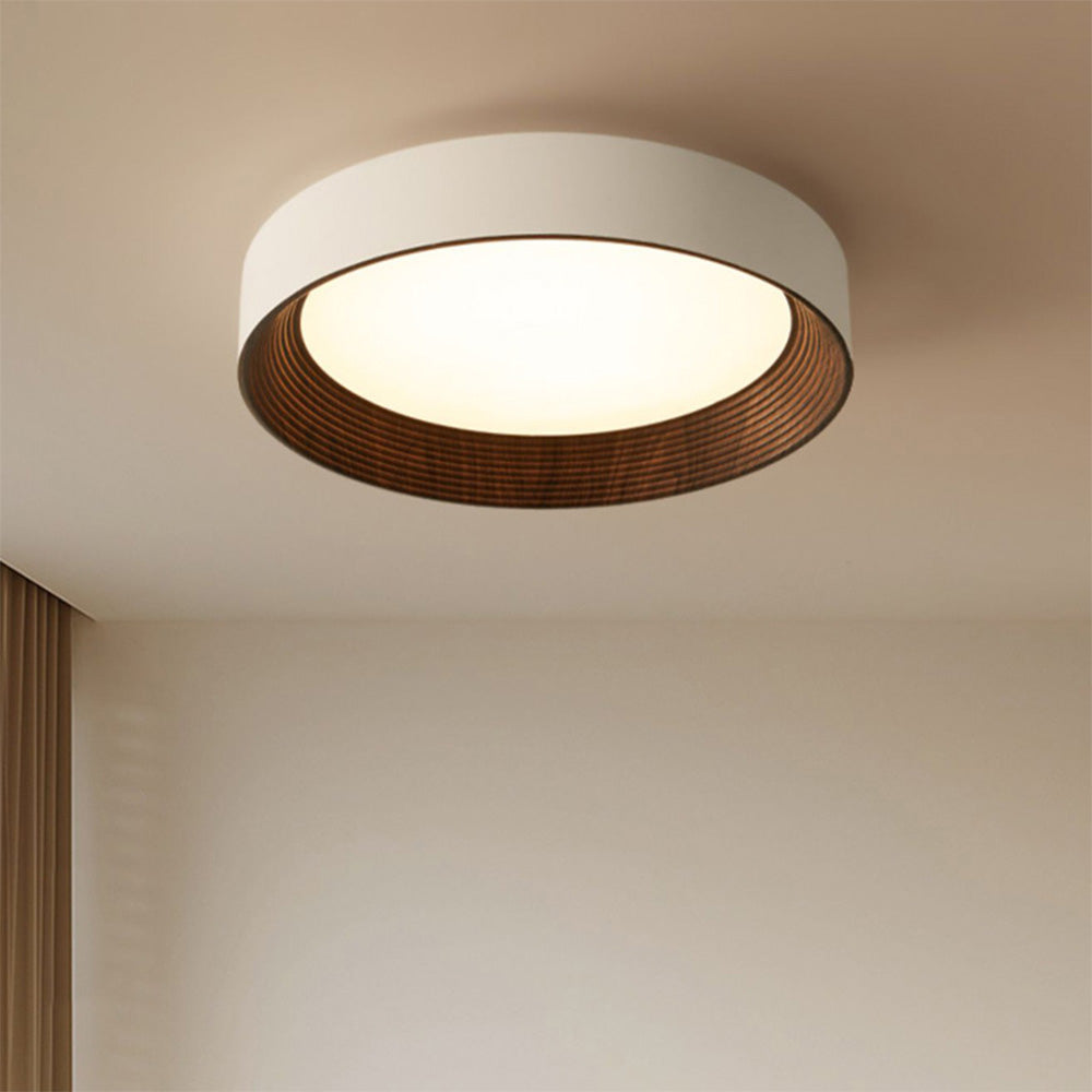 Ronde platte led-plafondlamp — slank ontwerp