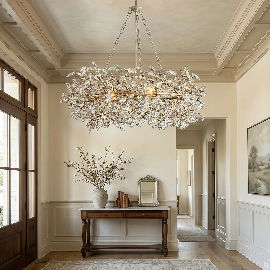 Celestial Bloom Crown Chandelier | wildoxy