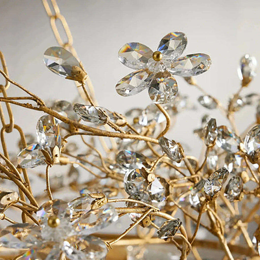Celestial Bloom Crown Chandelier | wildoxy