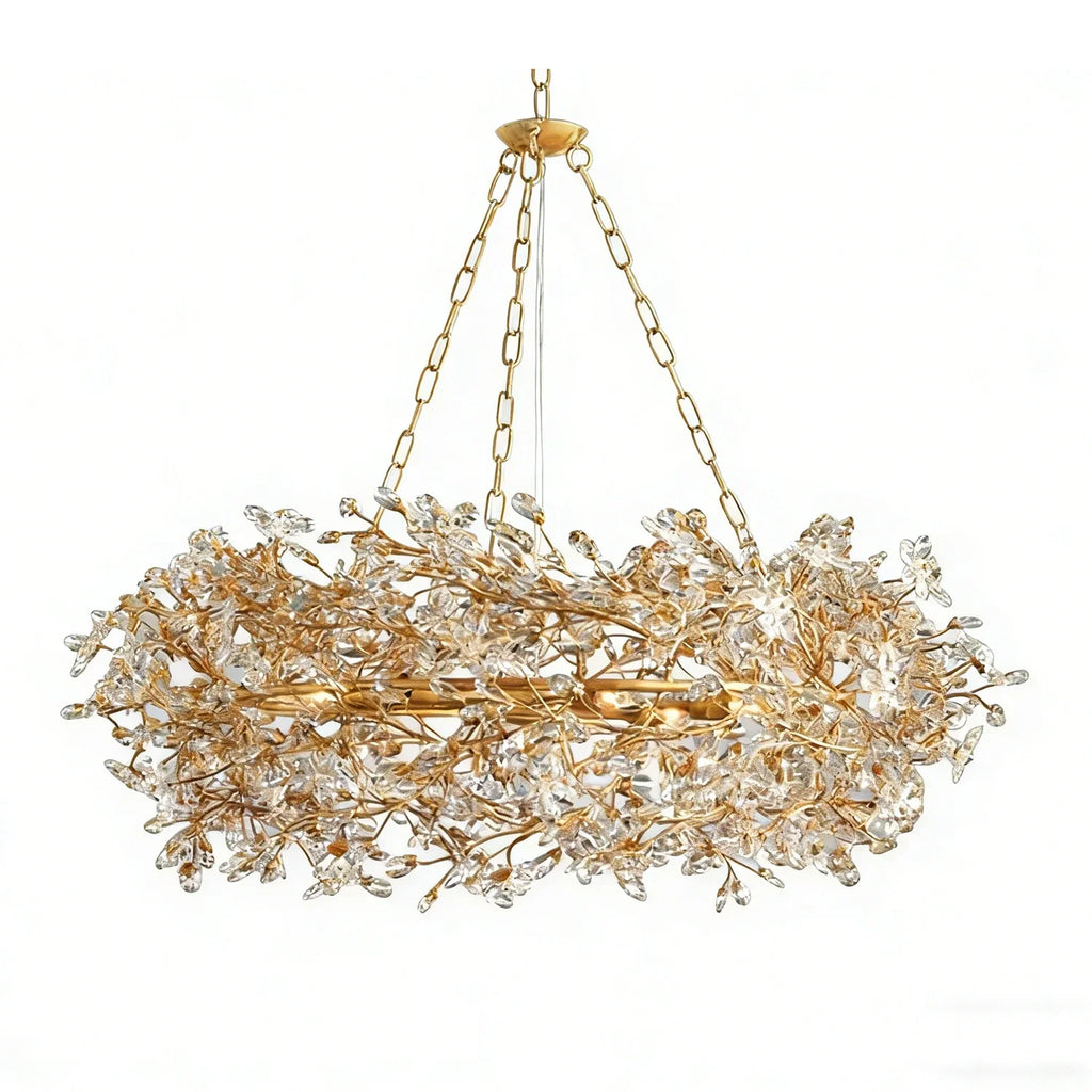 Celestial Bloom Crown Chandelier | wildoxy