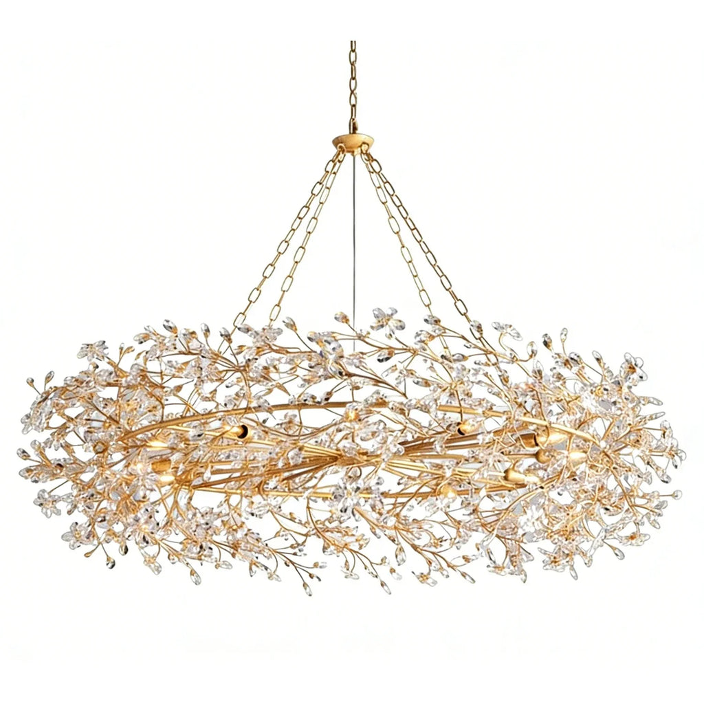 Celestial Bloom Crown Chandelier | wildoxy
