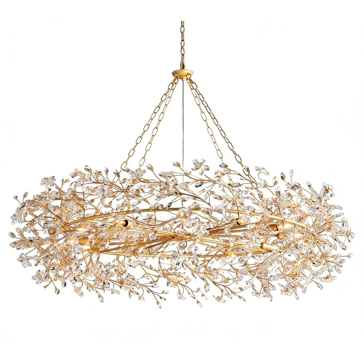 Celestial Bloom Crown Chandelier | wildoxy