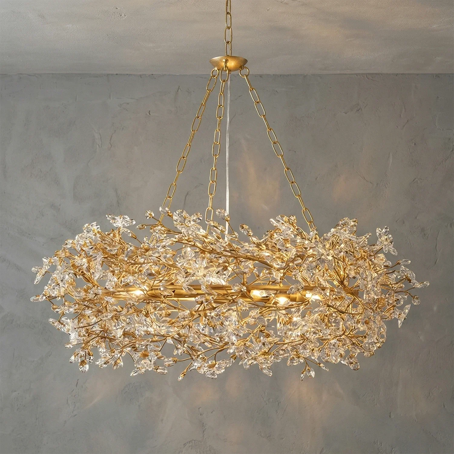 Celestial Bloom Crown Chandelier | wildoxy