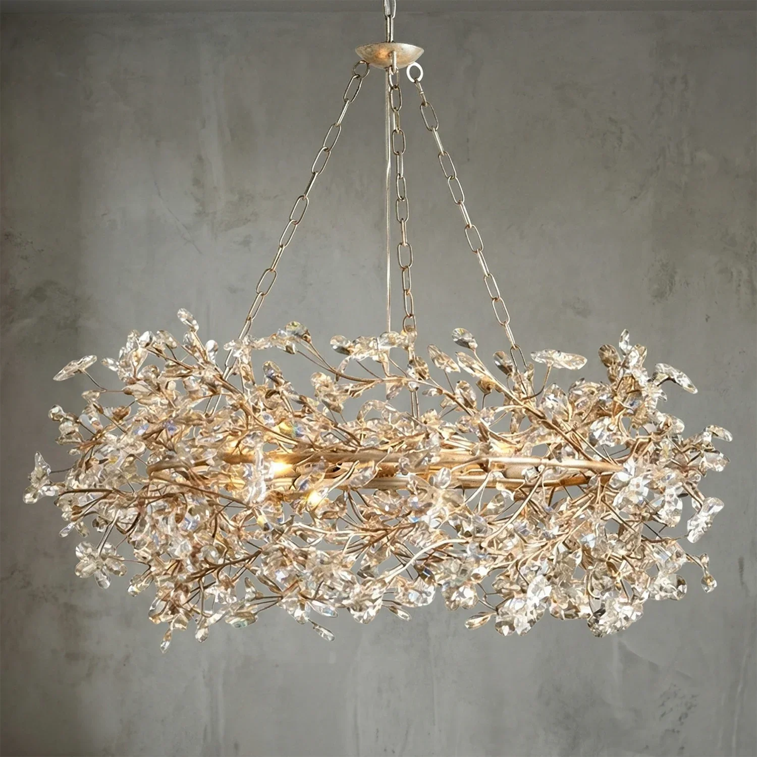 Celestial Bloom Crown Chandelier | wildoxy