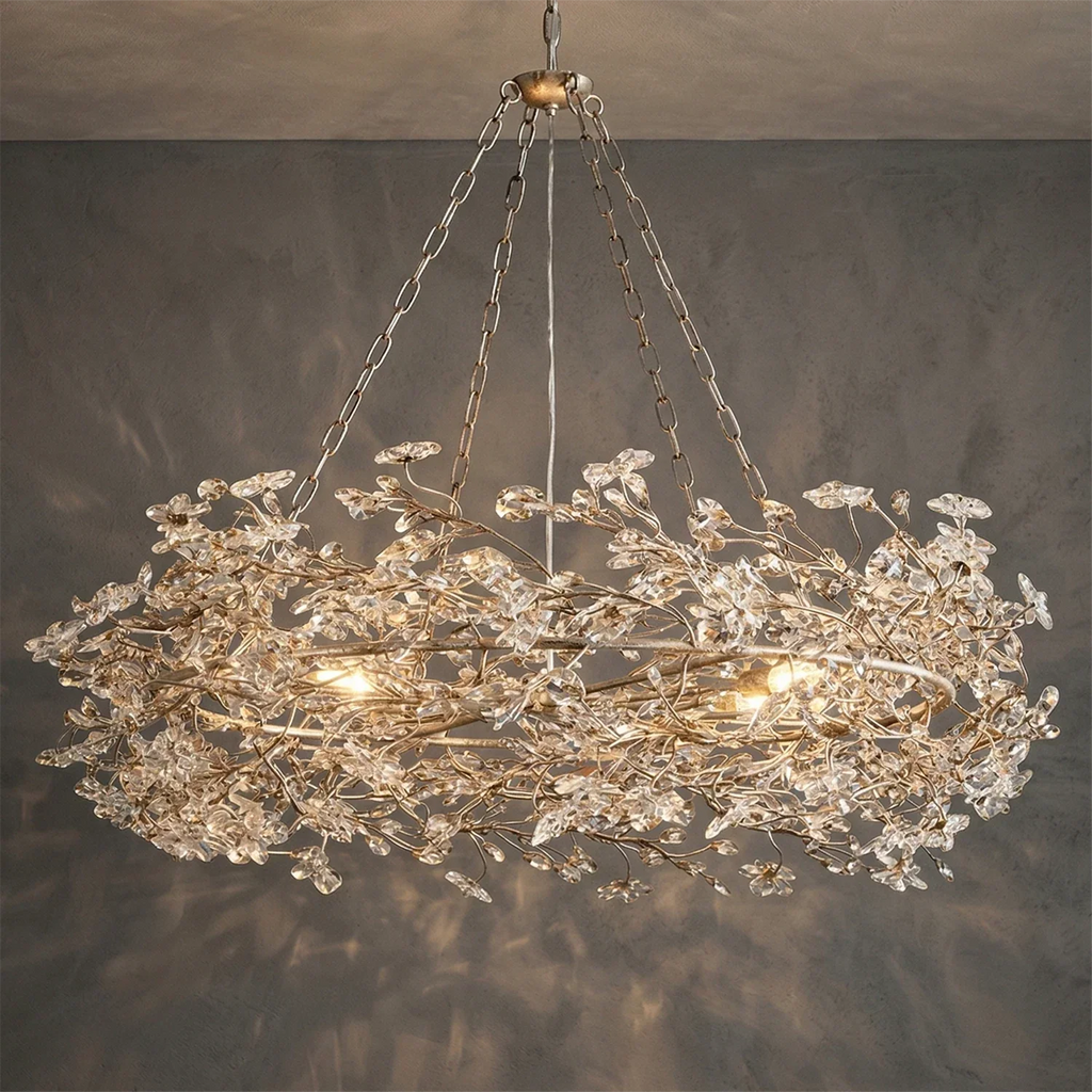 Celestial Bloom Crown Chandelier | wildoxy