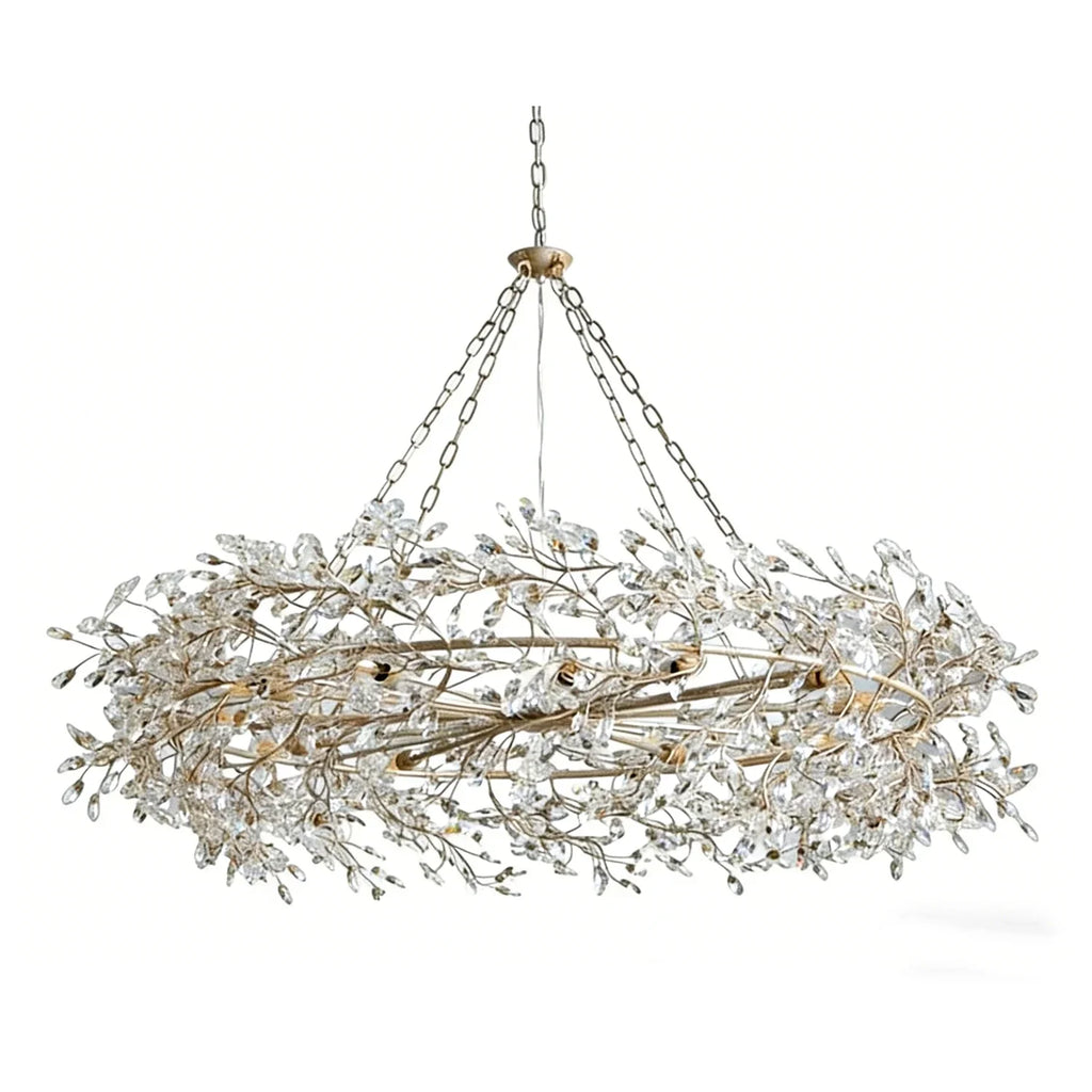 Celestial Bloom Crown Chandelier | wildoxy