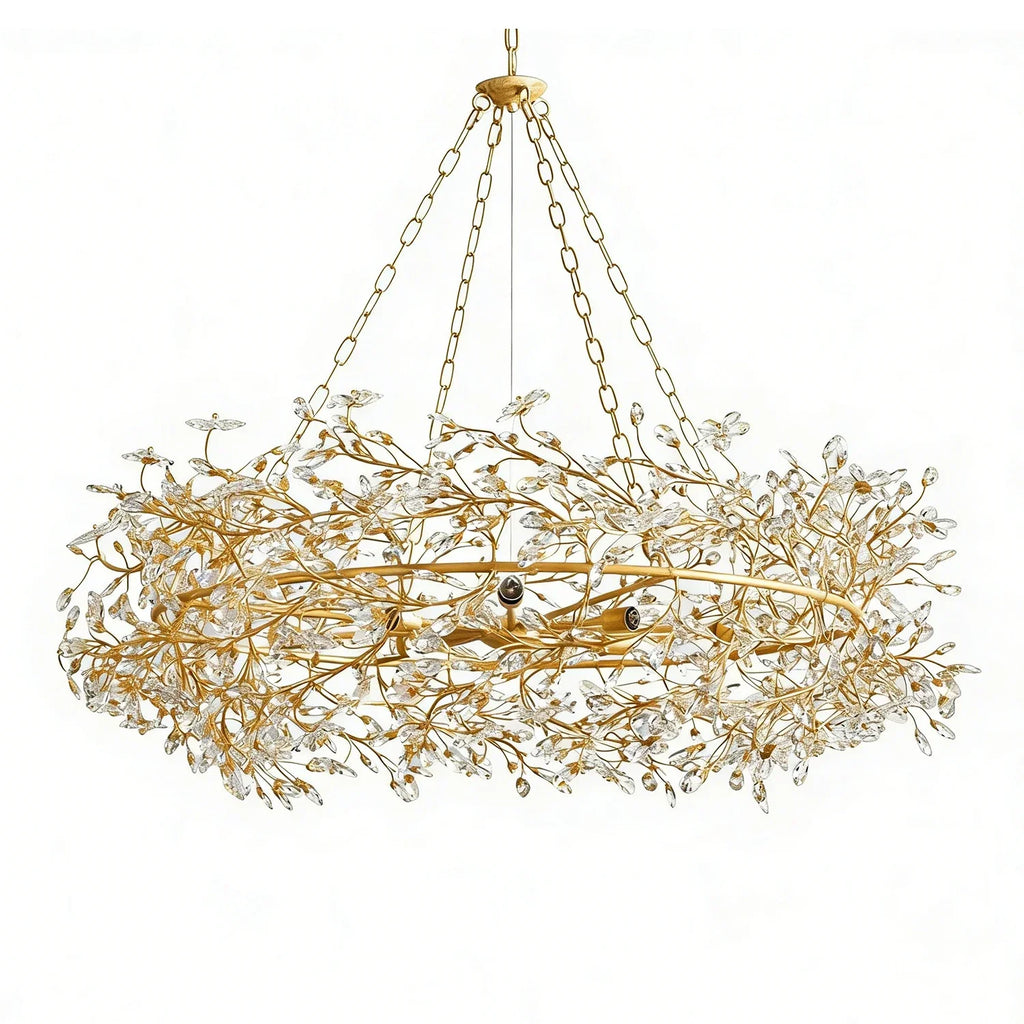 Celestial Bloom Crown Chandelier | wildoxy