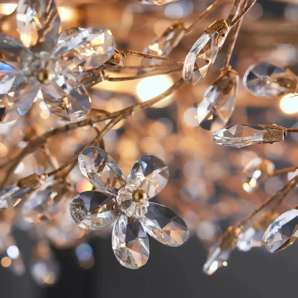 Celestial Bloom Crown Chandelier | wildoxy