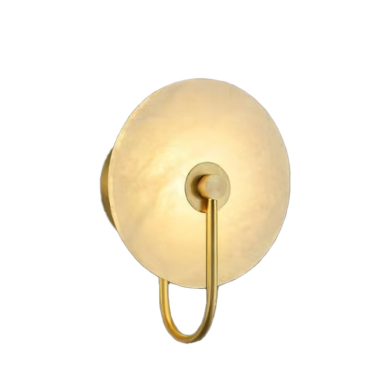 Celestial Round Alabaster Sconce | wildoxy