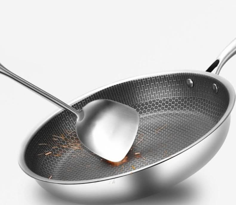 مقلاة ChefSteel من الفولاذ المقاوم للصدأ - سطح غير لاصق