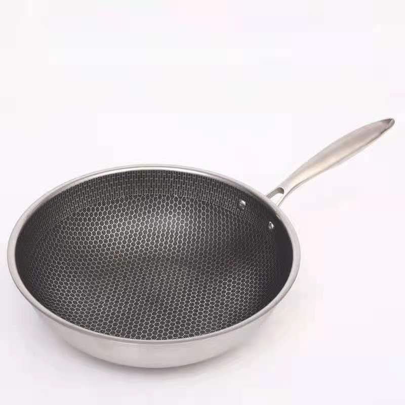 مقلاة ChefSteel من الفولاذ المقاوم للصدأ - سطح غير لاصق