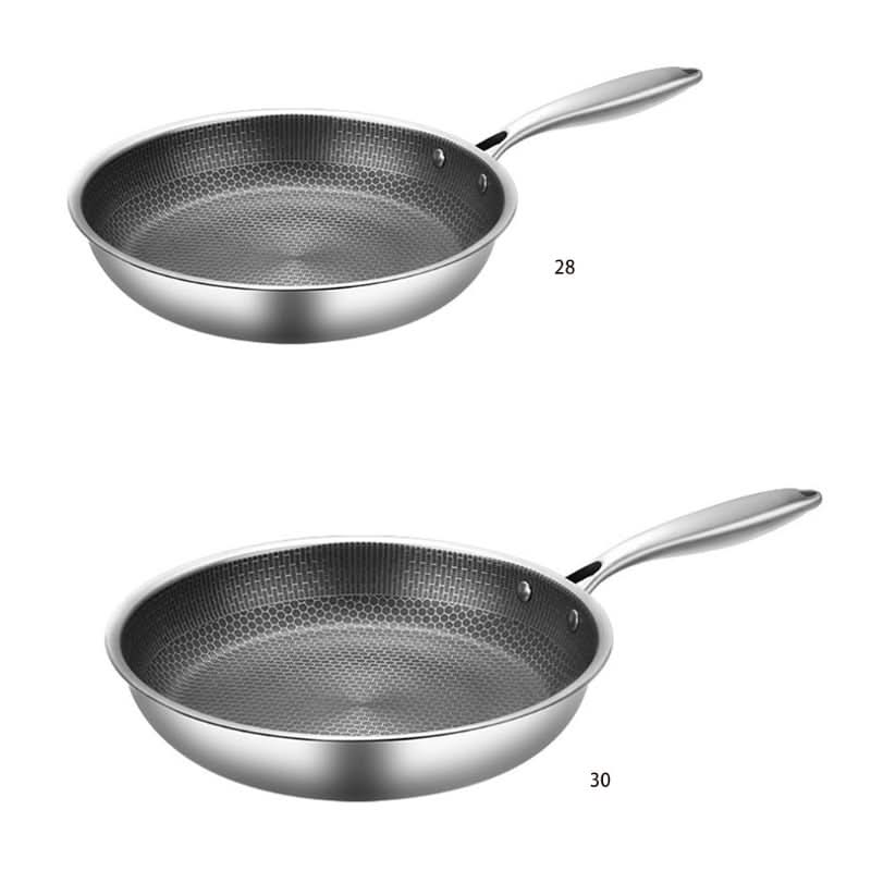 مقلاة ChefSteel من الفولاذ المقاوم للصدأ - سطح غير لاصق