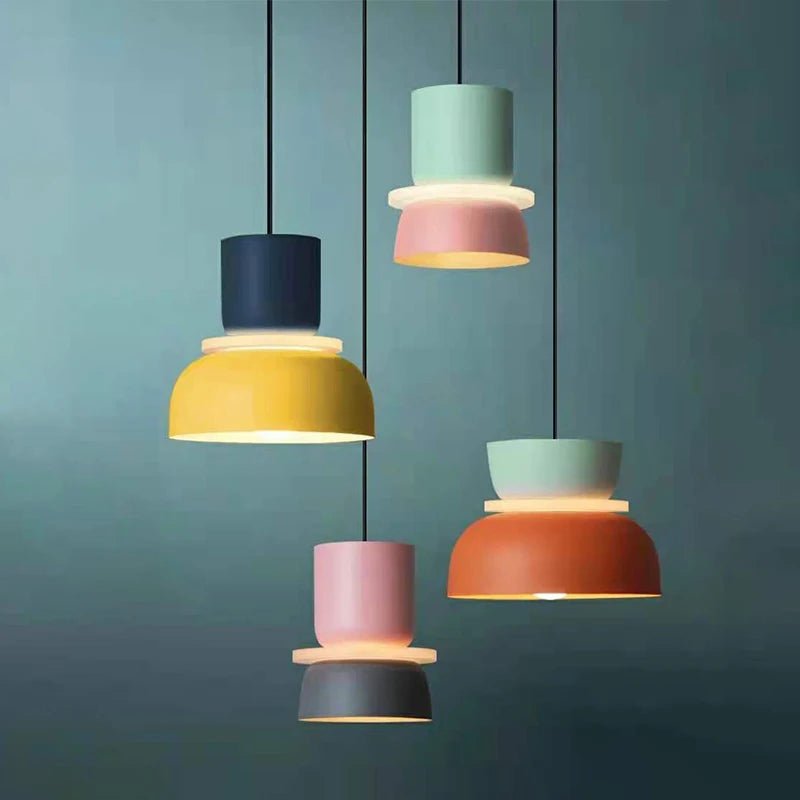 AstraLume Warm White LED Pendant Lighting Collection — Bulbs Included, Single Source, Hanging Metal Cord