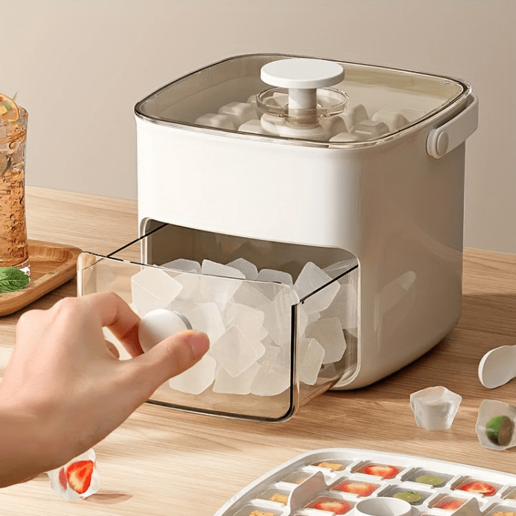 Chillmate 颗粒冰制冰机 — 紧凑机身，低噪运行