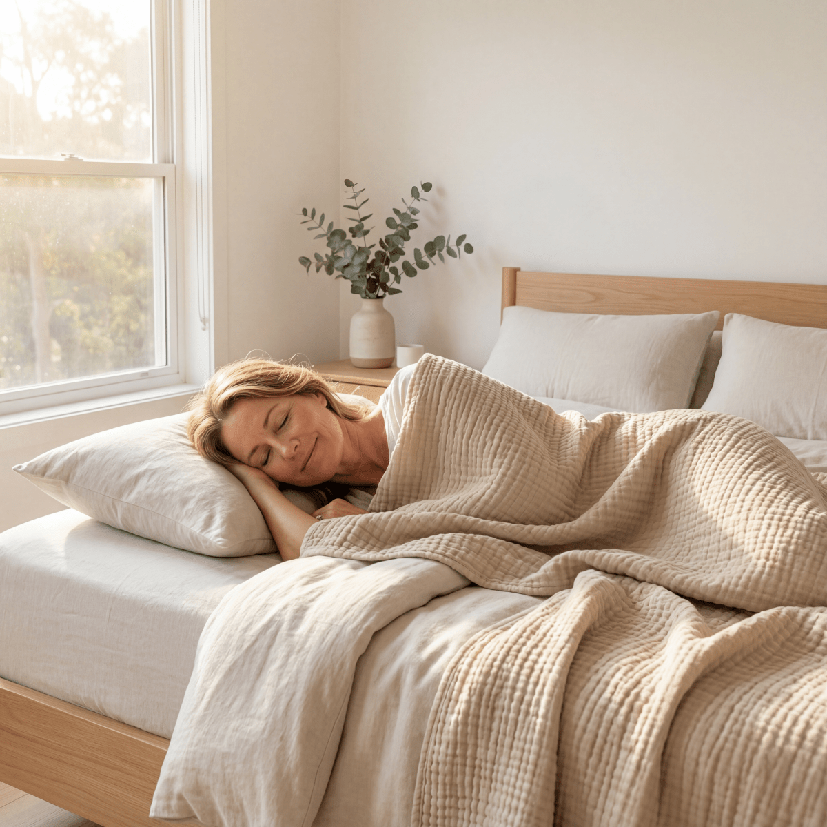 Chillné Breathable Cotton Cooling Bed Blanket
