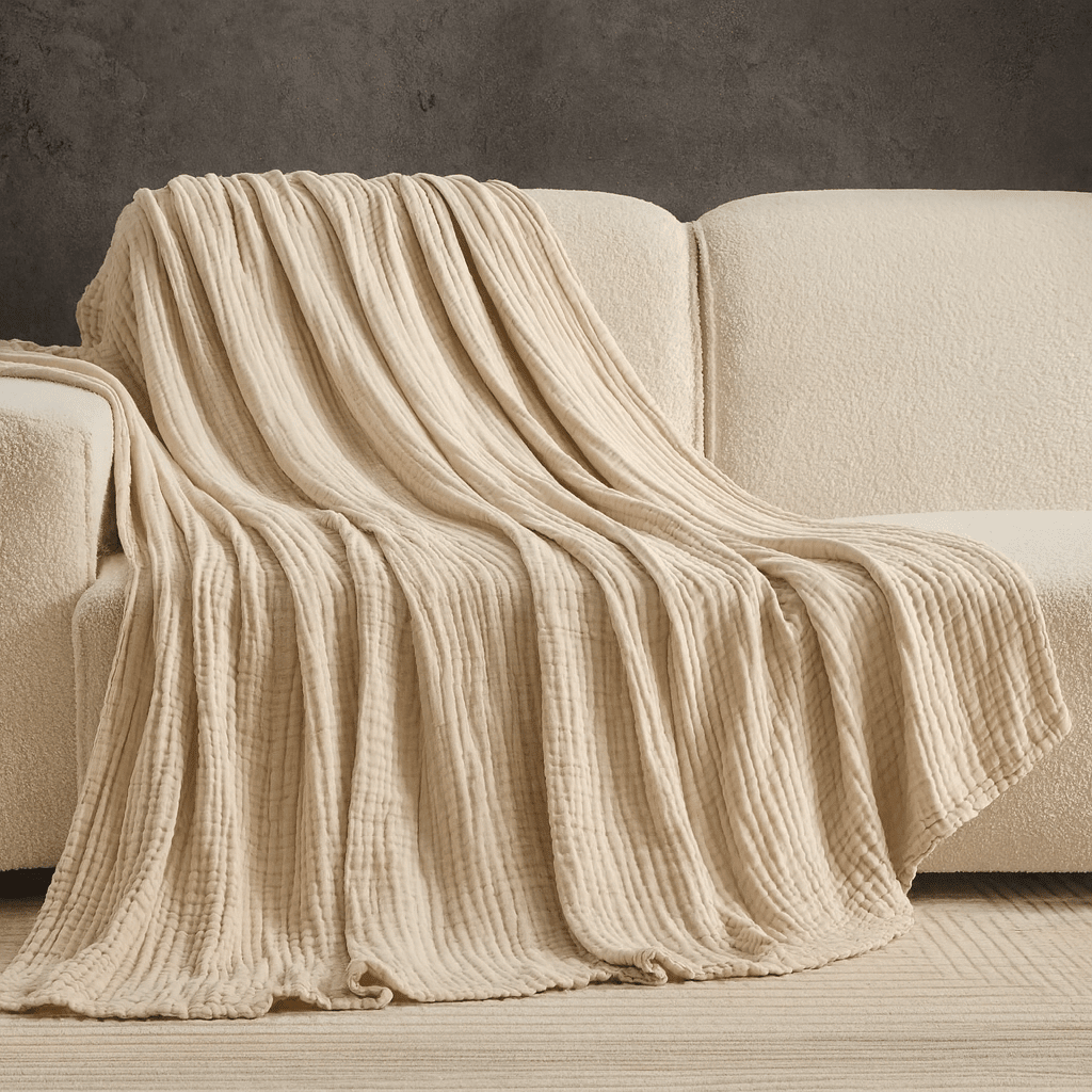 Chillné Breathable Cotton Cooling Bed Blanket
