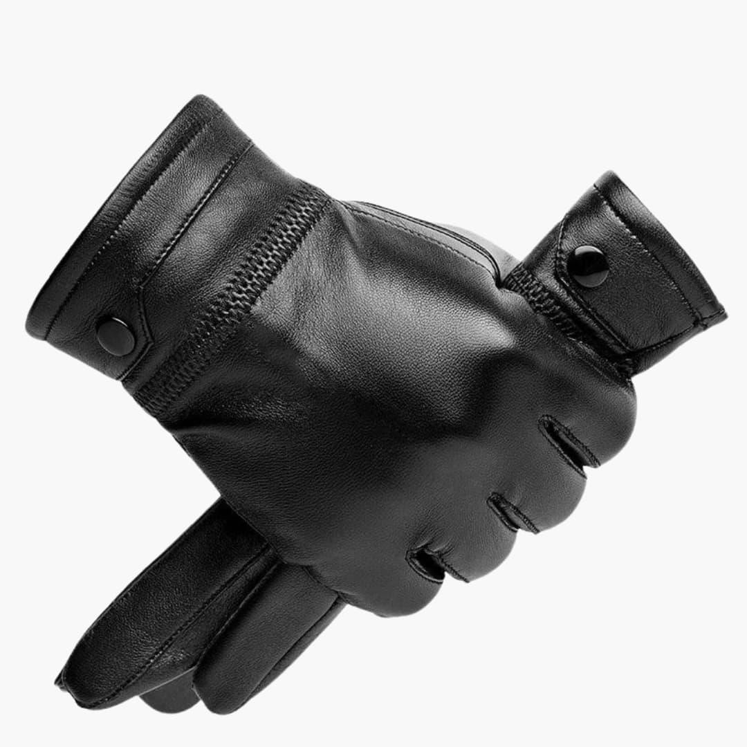 Citywear Leather Insulated Winter Gloves — Premium Outer Shell, Soft Interior Lining, Tailored Fit