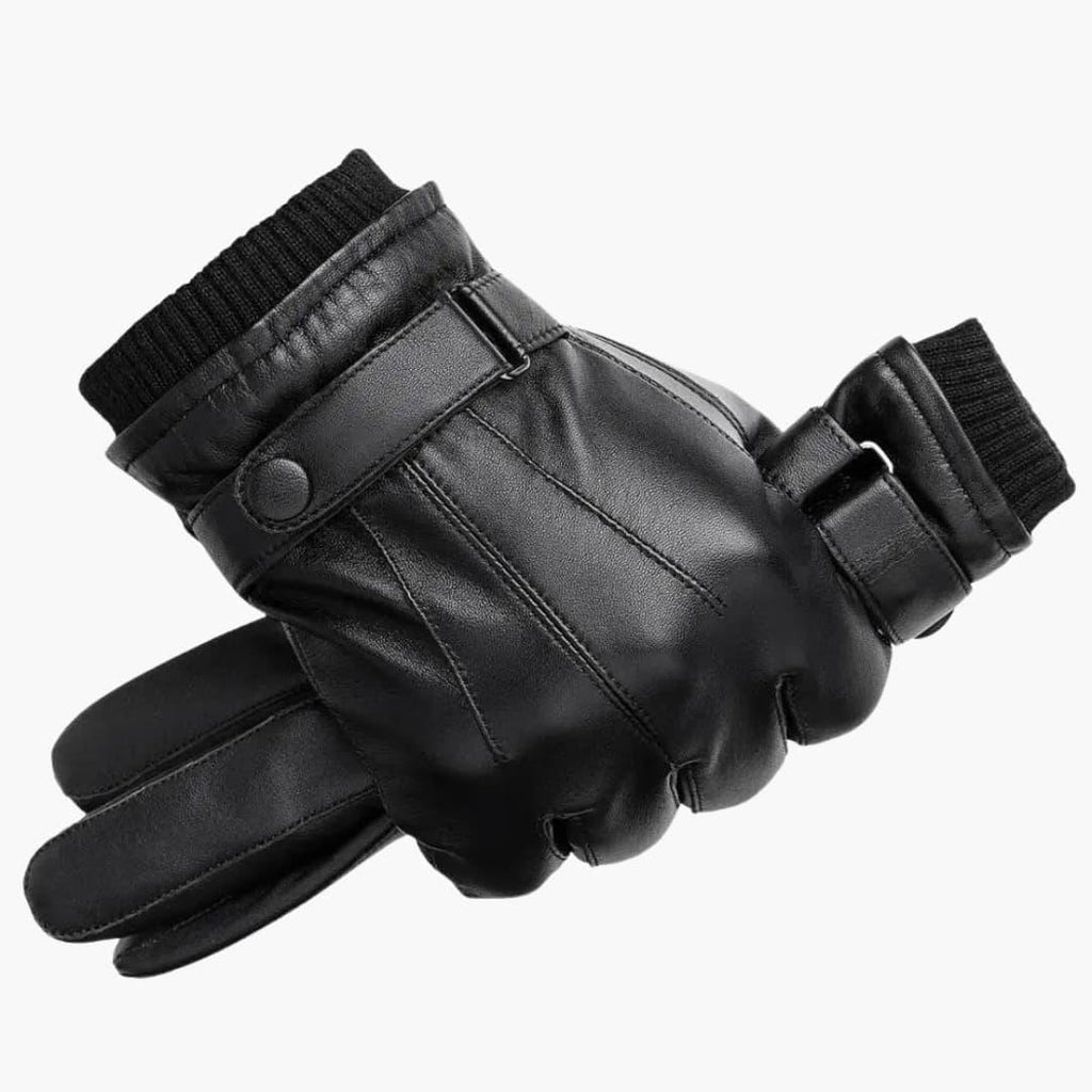 Citywear Leather Insulated Winter Gloves — Premium Outer Shell, Soft Interior Lining, Tailored Fit