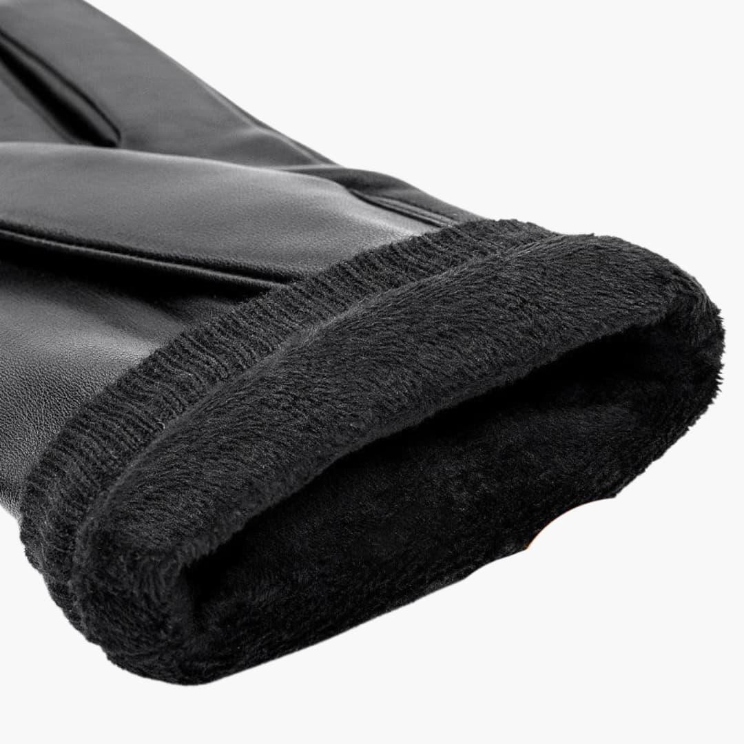 Citywear Leather Insulated Winter Gloves — Premium Outer Shell, Soft Interior Lining, Tailored Fit