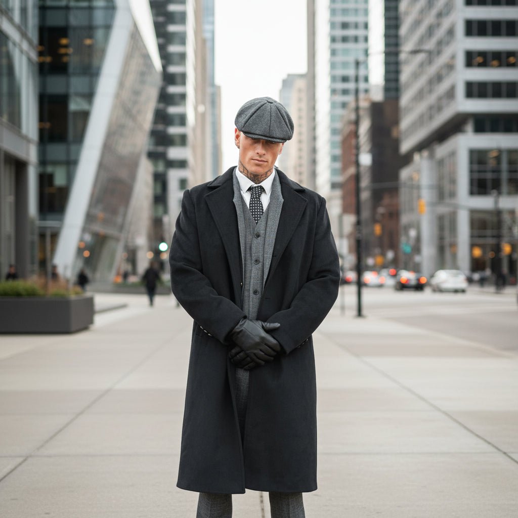 Citywear Leather Insulated Winter Gloves — Premium Outer Shell, Soft Interior Lining, Tailored Fit
