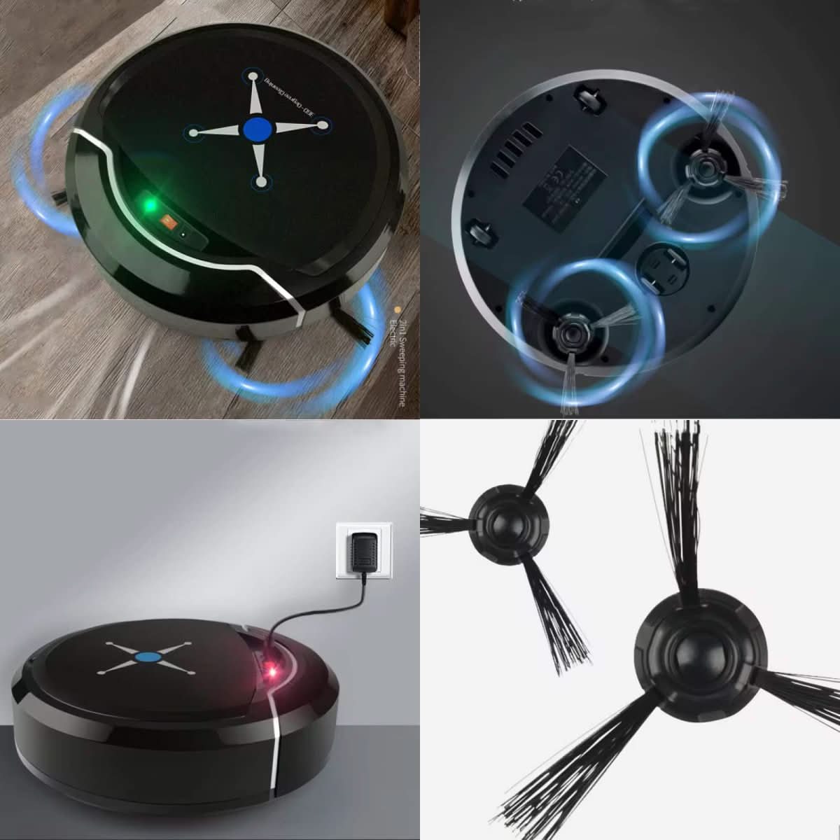 Robot lavapavimenti a doppia azione Cleanbot — Aspirazione e lavaggio simultanei