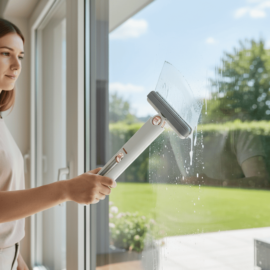 CleanEasy önkicsavaró mini felmosó — kézhasználat nélküli csavarómechanizmus, kompakt kialakítás