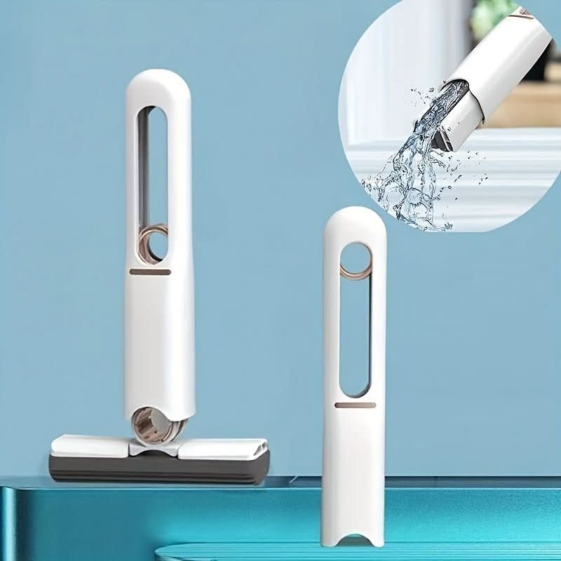 CleanEasy önkicsavaró mini felmosó — kézhasználat nélküli csavarómechanizmus, kompakt kialakítás