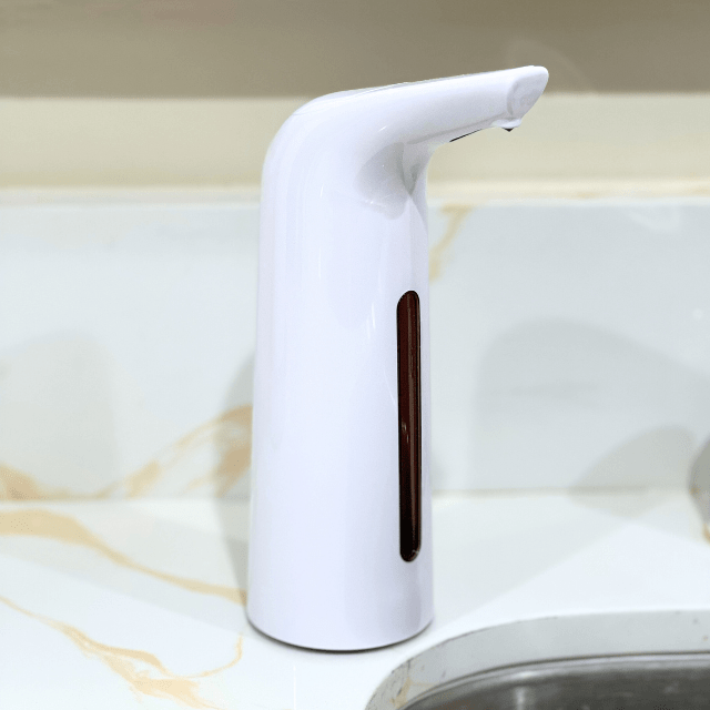 Distributeur de savon sans contact Cleanwave - capteur infrarouge, pompe anti-gouttes