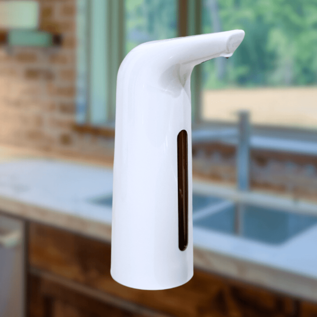 Distributeur de savon sans contact Cleanwave - capteur infrarouge, pompe anti-gouttes