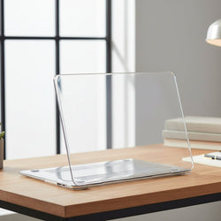 ClearVault Crystal Clear MacBook Case — Durable Protection for Air and Pro