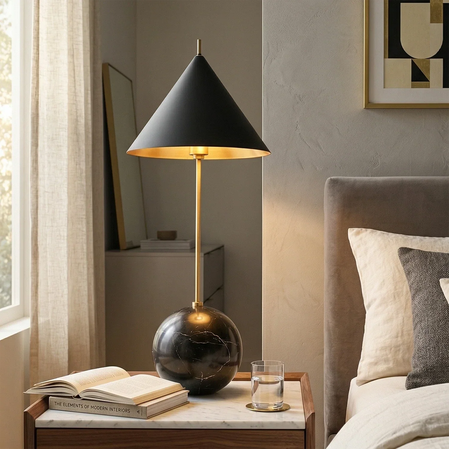 Cleon Orb Base Table Lamp | wildoxy