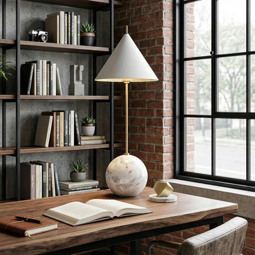 Cleon Orb Base Table Lamp | wildoxy
