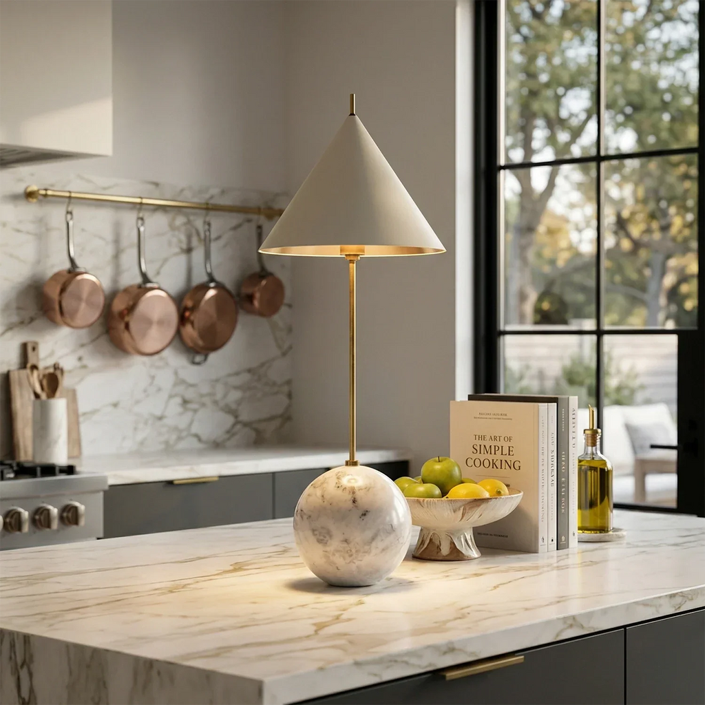 Cleon Orb Base Table Lamp | wildoxy