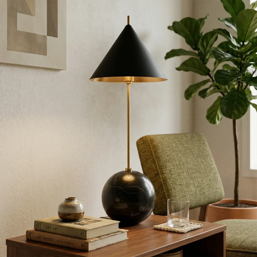 Cleon Orb Base Table Lamp | wildoxy