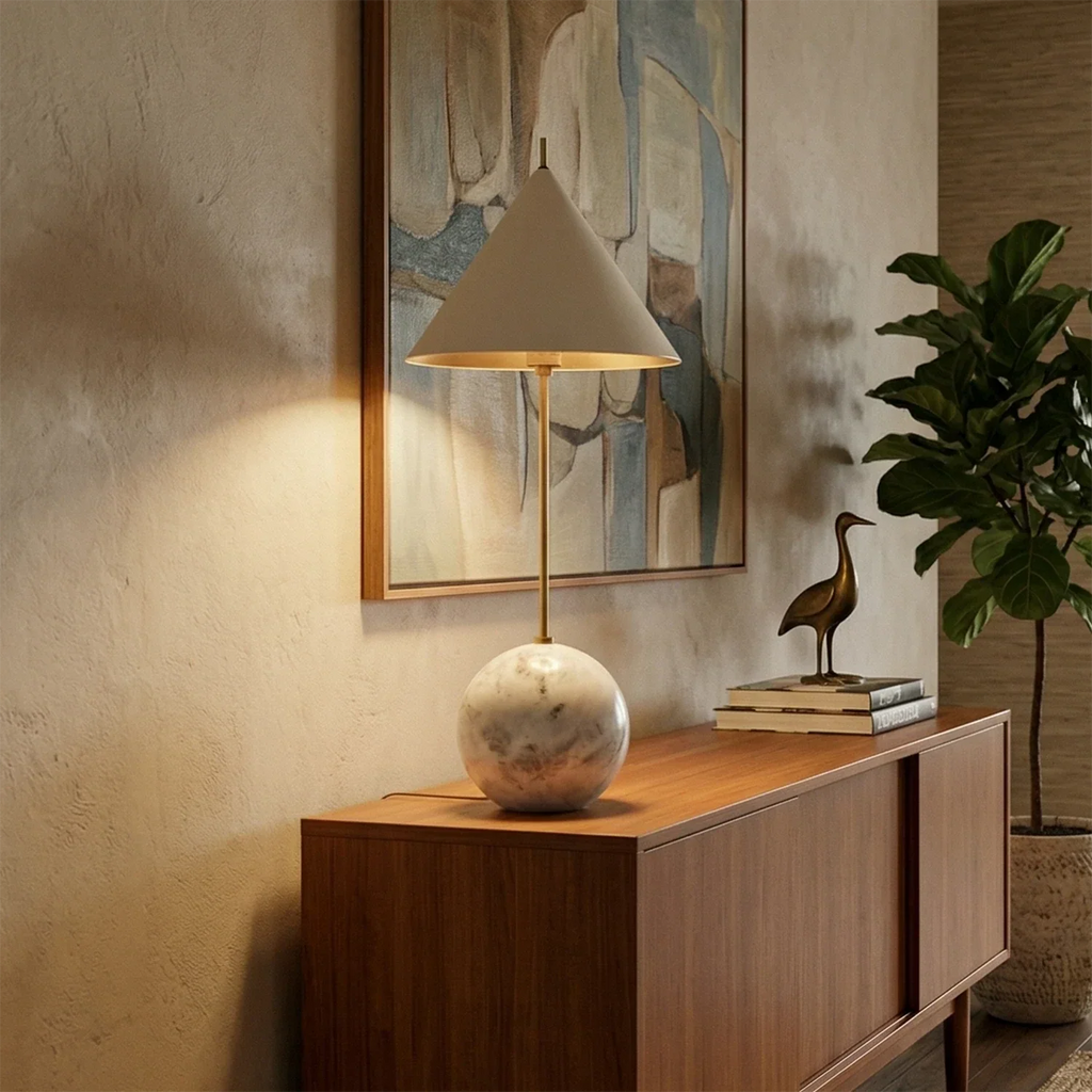 Cleon Orb Base Table Lamp | wildoxy