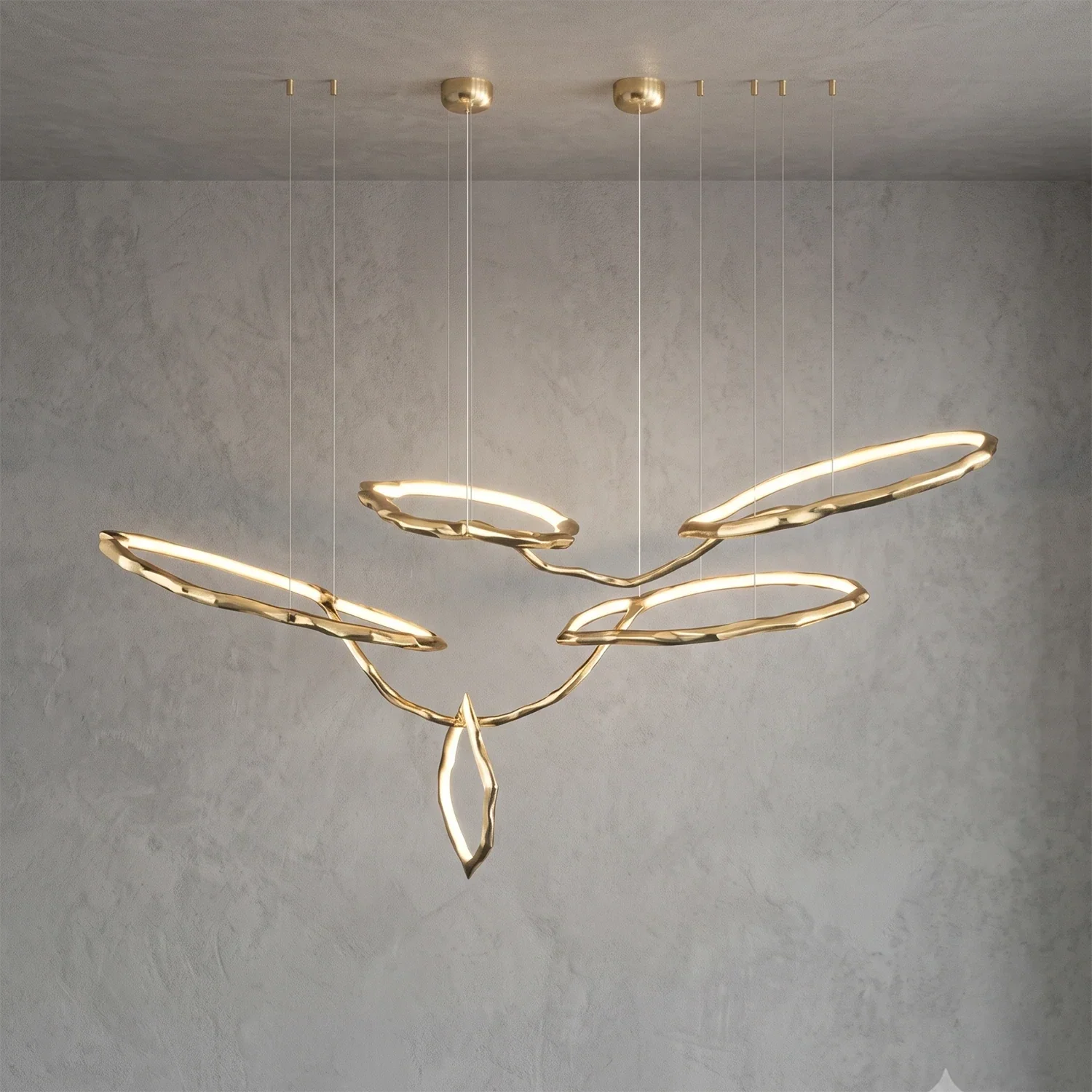 Cloud Rings Series Chandelier | wildoxy