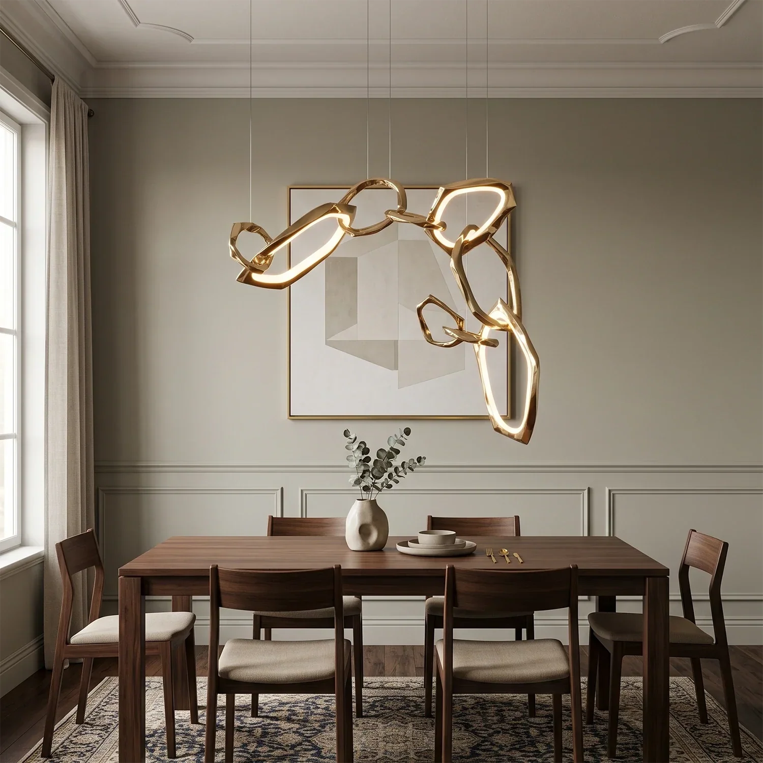 Cloud Rings Series Chandelier | wildoxy