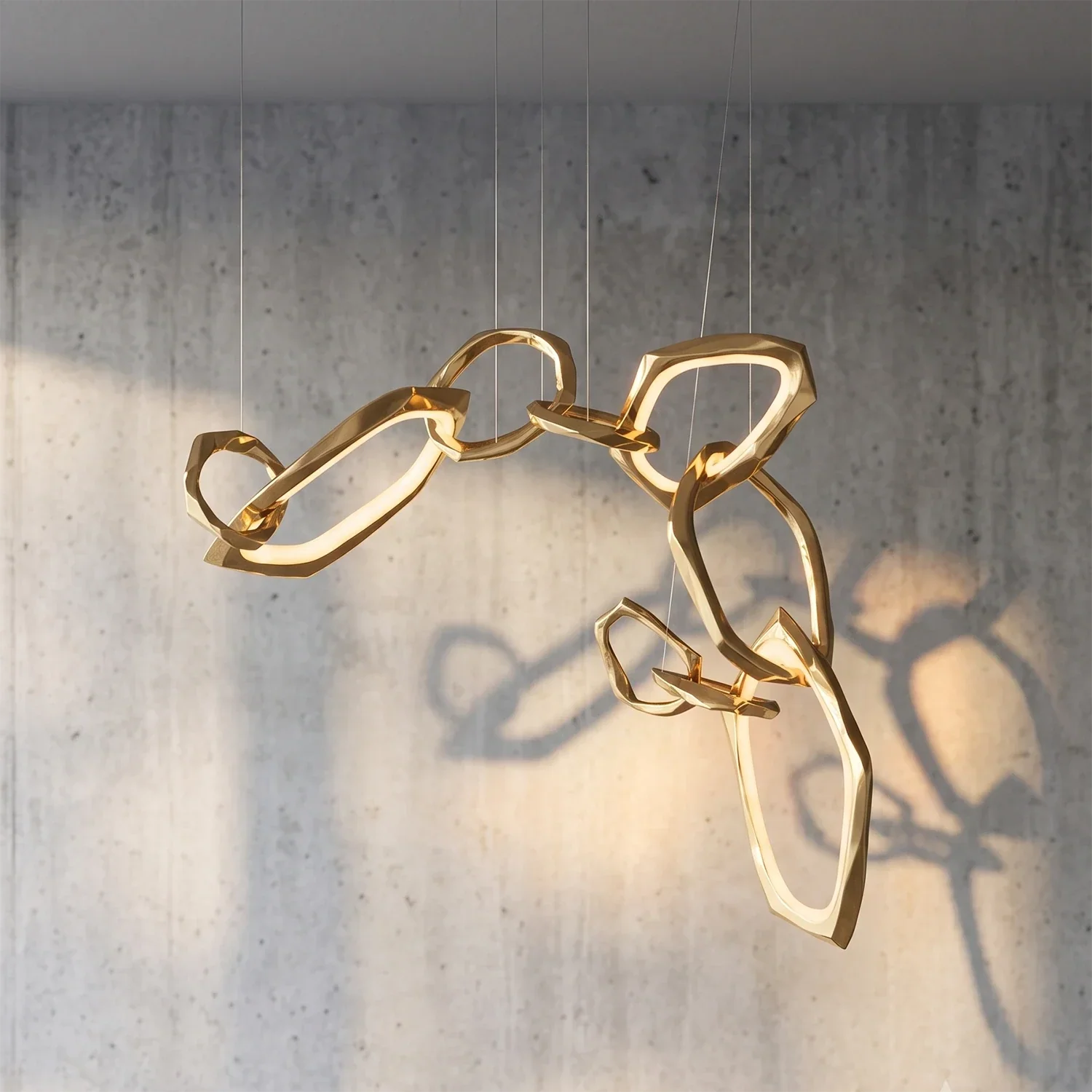 Cloud Rings Series Chandelier | wildoxy