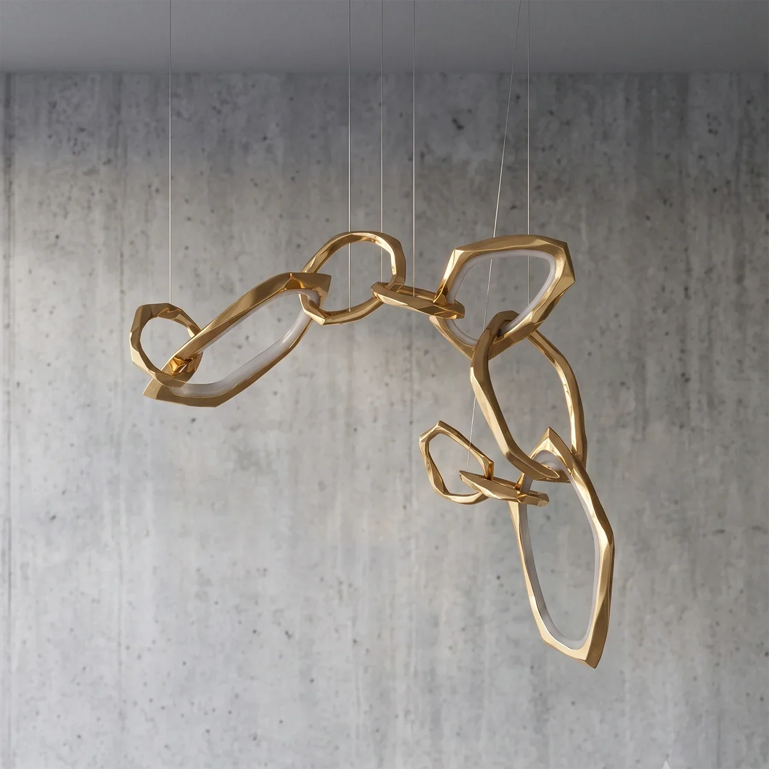 Cloud Rings Series Chandelier | wildoxy