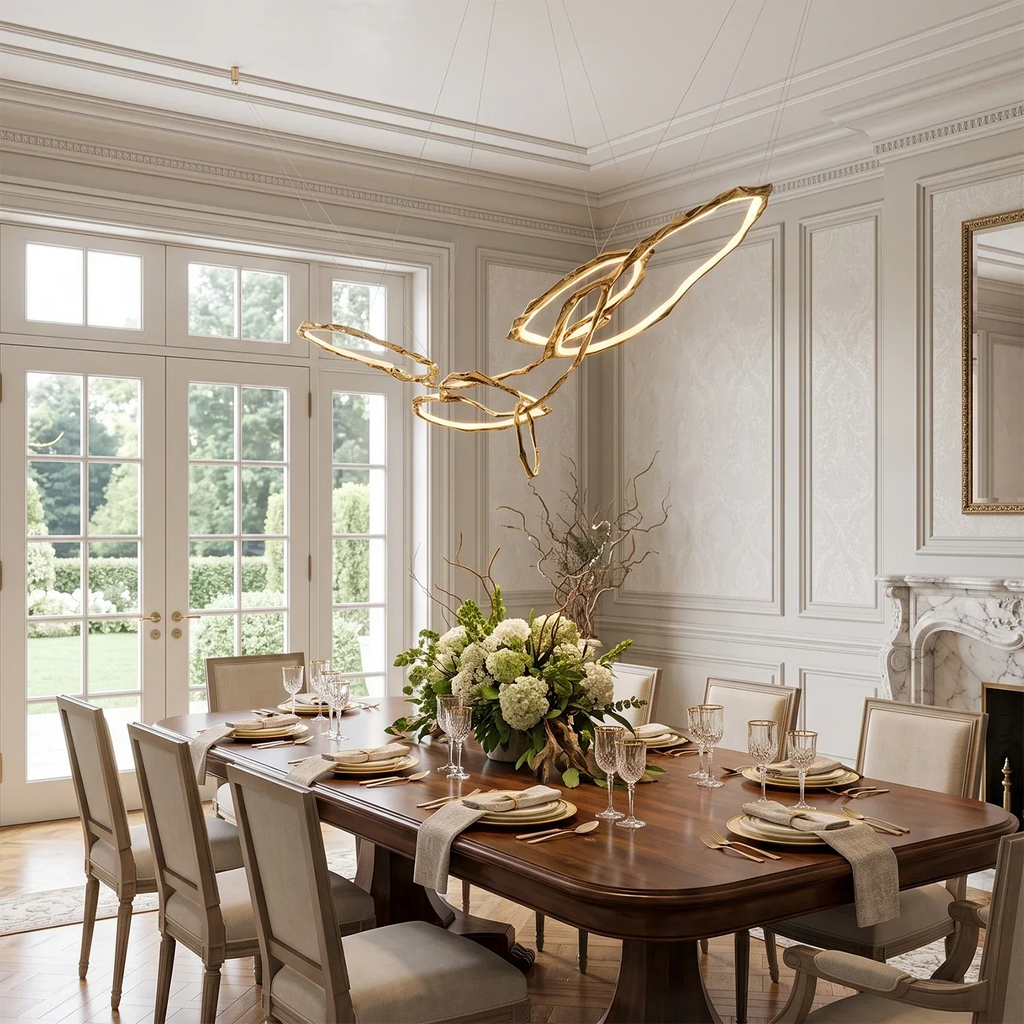 Cloud Rings Series Chandelier | wildoxy