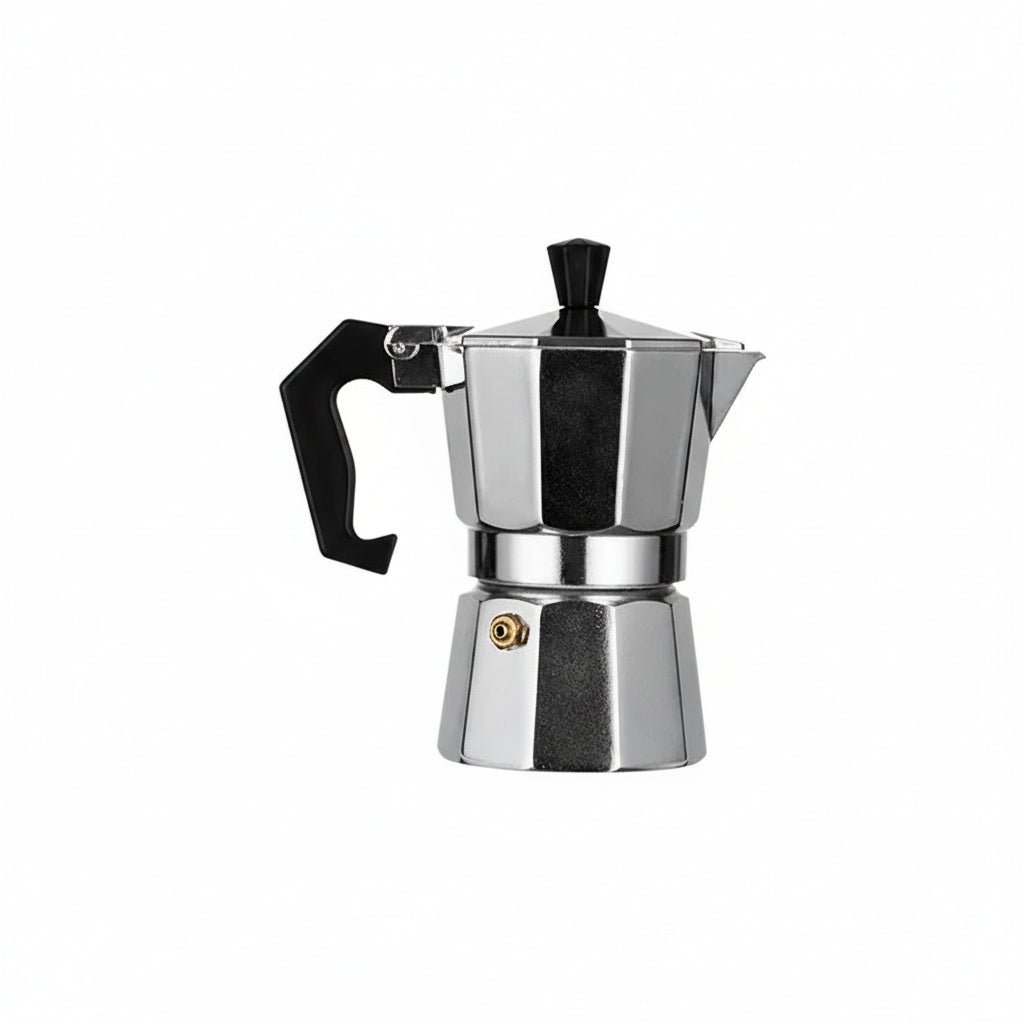 COFFEELORE italský hliníkový osmihranný moka kávovar — tradiční provedení na sporák
