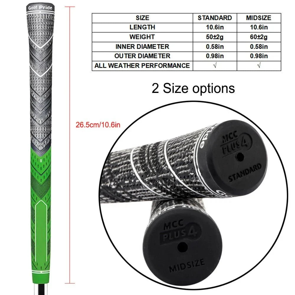 COMFORTFLEX golfové gripy — zvýšené pohodlí a spolehlivá kontrola