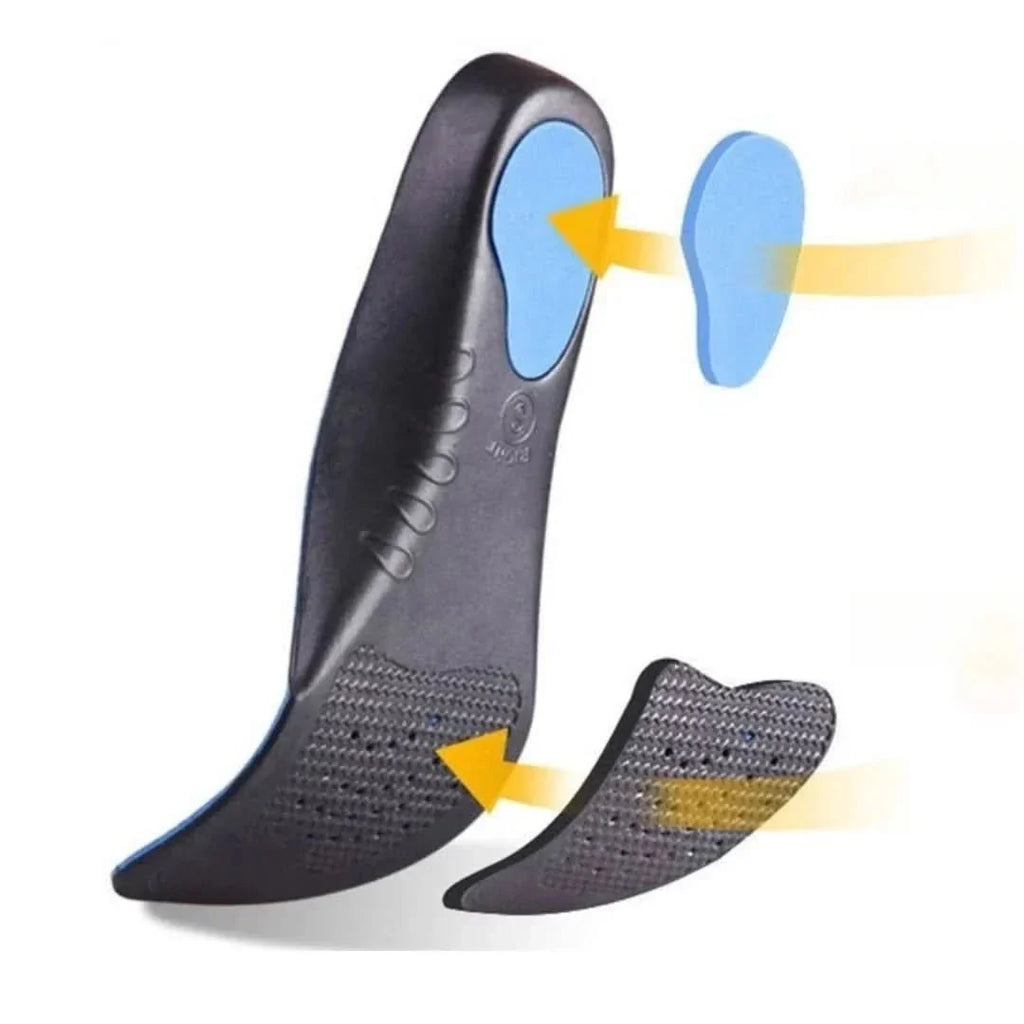 Comfortix gelové vložky do bot — měkké pohodlí, absorpce nárazů, každodenní podpora