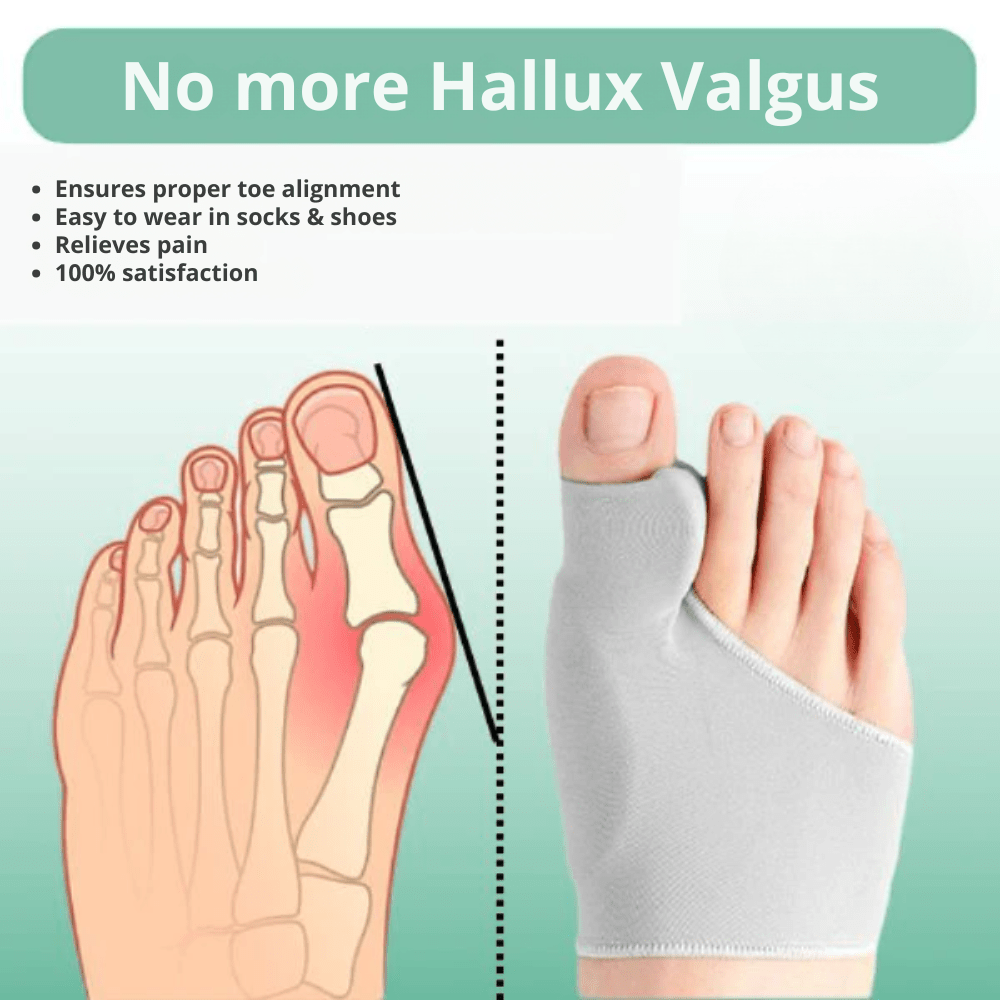 CompressCare Teen Toe Alignment Corrector — Forefoot Realignment Support