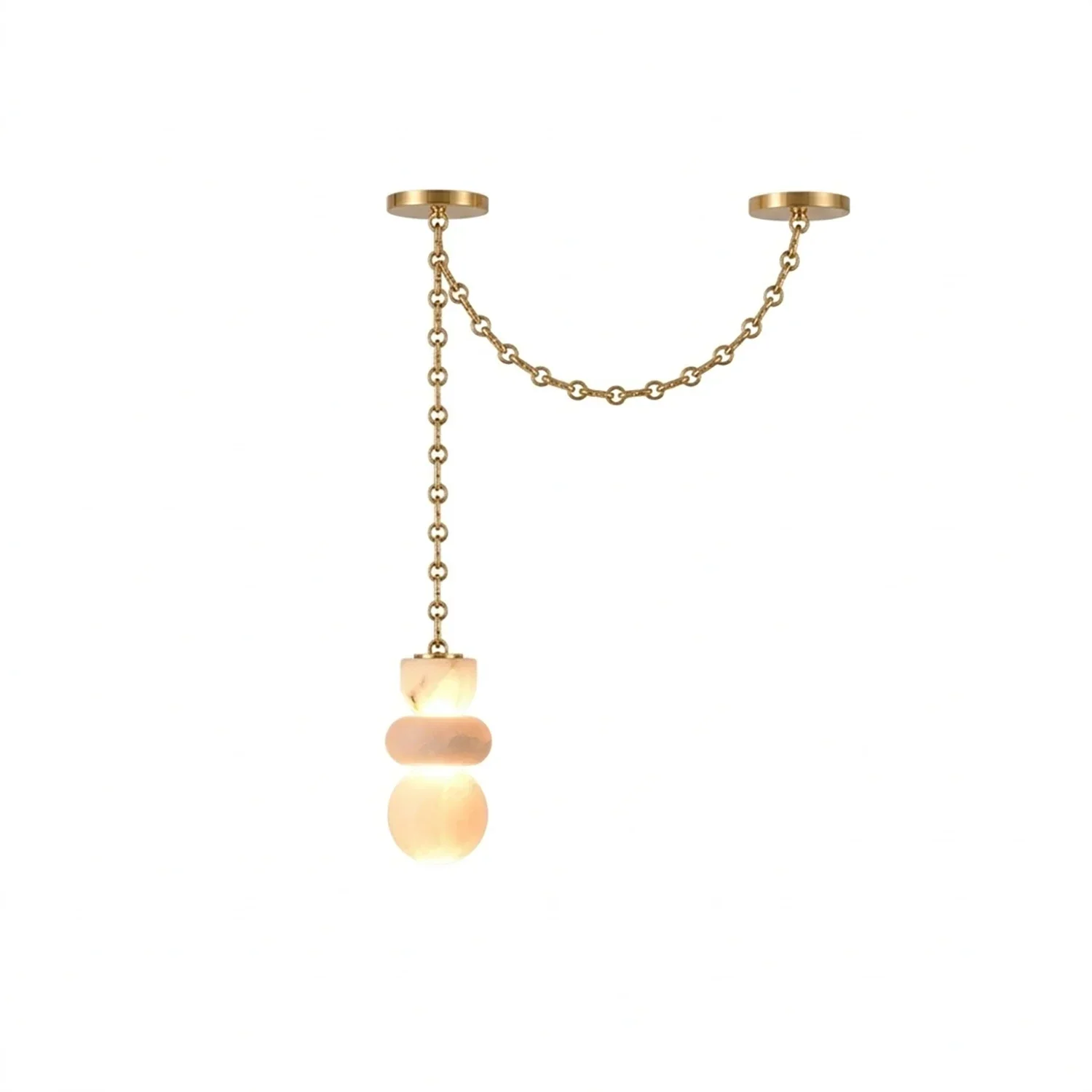 Lykka Alabaster Cluster Chandelier | wildoxy