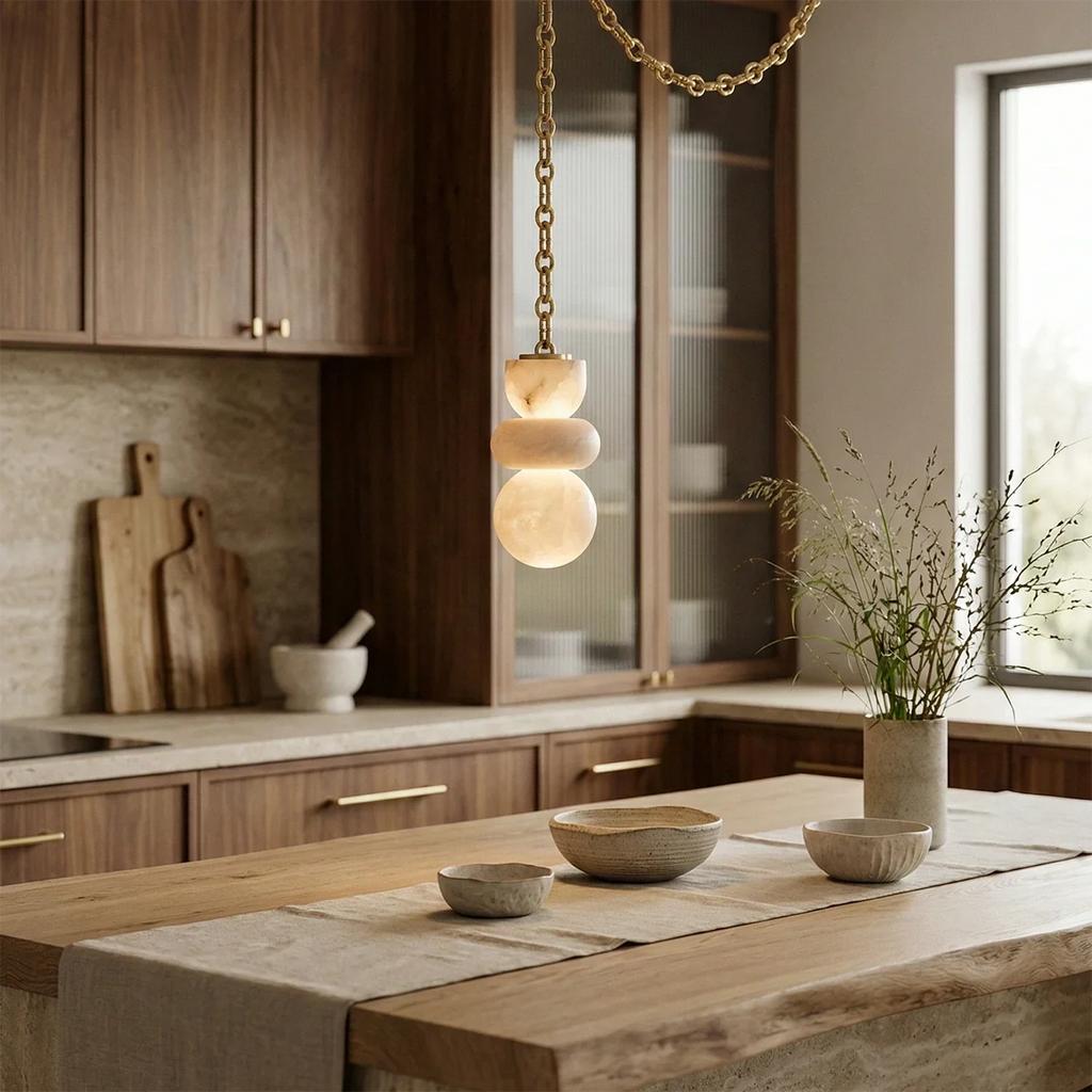 Lykka Alabaster Cluster Chandelier | wildoxy
