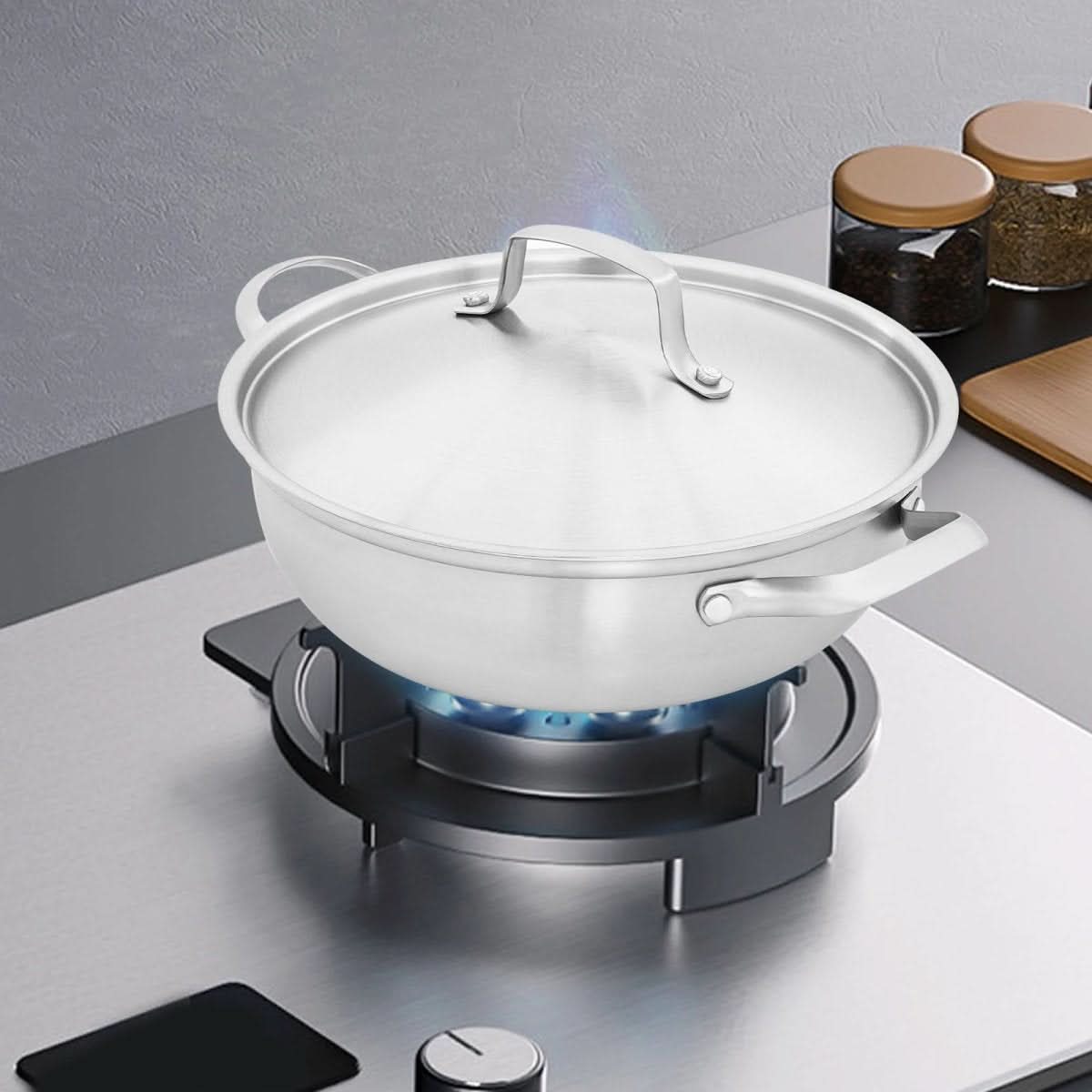 CookSphere nerezový hrnec o průměru 26cm — rovnoměrné rozložení tepla